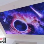 Elastični plafoni efekat zvezdano nebo