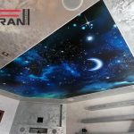 Elastični plafoni efekat zvezdano nebo