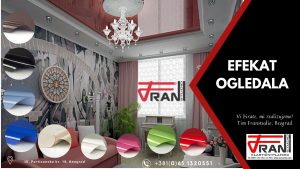 Elasticni plafoni Franstudio, Beograd, efekat ogledala