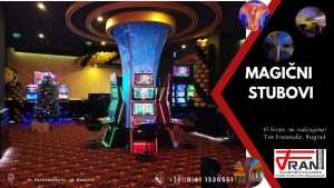 Elasticni plafoni Franstudio, Beograd, efekat 3D, štampa po želji kupca, magični stubovi